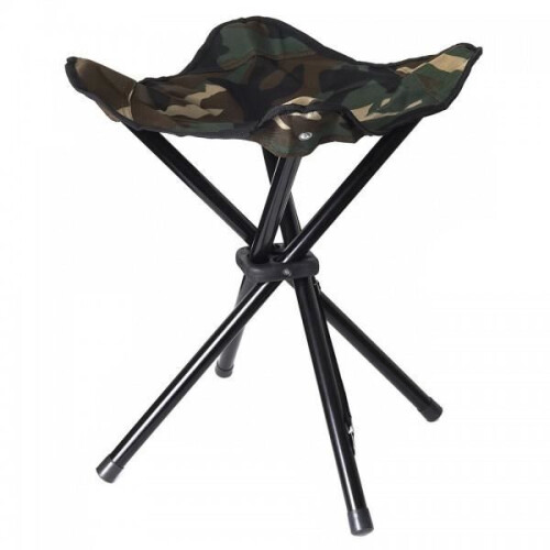 Sedile - Stealth Gear - Pieghevole - 100% cotone - 1 posto - 4 gambe