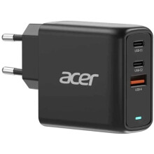 Yleinen musta verkkolaturi - ACER - 67 W - Power Delivery - GaN - Oletuslataustoiminto - ZL.ADTCC.00J