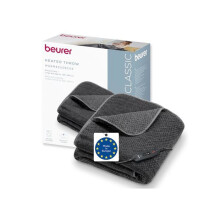 Coperta riscaldante - BEURER - HD 65 - 3 livelli di temperatura - Spegnimento automatico 3h - 180 x 130 cm