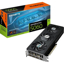 Tarjeta gráfica - GIGABYTE - GeForce RTX 5060 Eagle MAX OC - 8 Go GDDR7 - PCI‑E 5.0 - 2550 MHz
