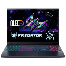 Musta OLED kannettava tietokone - Acer - Intel Core Ultra 7 255HX - 16 Gt DDR5 6400 MHz - SSD 1 To PCIe NVMe M.2