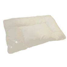 Coussin enfant - TRAUMELAND - 40x60 cm - coton et Tencel - blanc