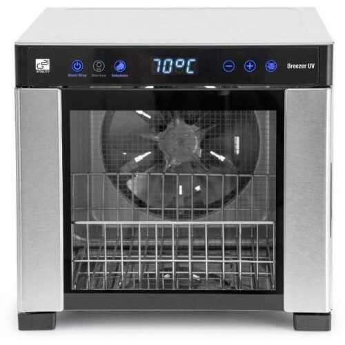 Fruitdroger - G21 - Breezer - 6 plateaus - RVS - Compact 2