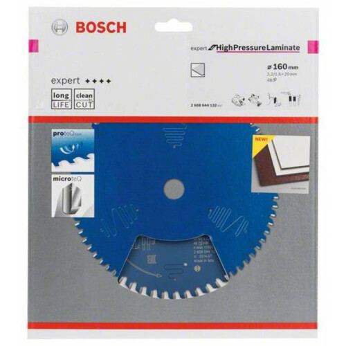 Bosch Sierras de disco - BOSCH - 2608644132 - 48 dientes - Microteq - Protección 1