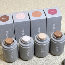 (03#sunlight) Blush Stick Lip and Cheek Tint Piggy Pink Natural Finish Silky Portable Makeup Stick