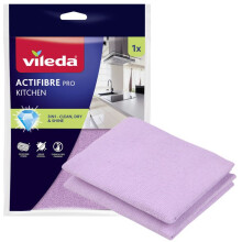 Chiffon Vileda Actifibre Pro, voor de keuken, 1 stuk, van microvezel, met PVA-coating