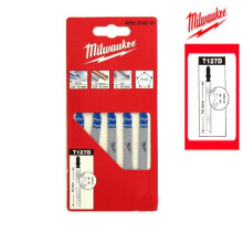 Lâminas de serra tico-tico - MILWAUKEE - 4932274315 - Pacote com 5 - Metal - 75 mm
