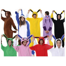 (Old Blue Circle, L) Halloween Cartoon Onesie Pajamas Fleece Yibei Animal Series Couple Loungewear Warm Soft Hooded Jumpsuit for Adults