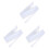 3X Nail Polish Organizer Holder,Portable Universal Clear Double Side Organizer and Thread Case for 48 Bottles Adjustable 1