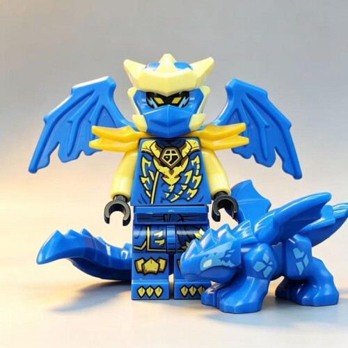 (white) Ninja Building Blocks Figures with Wings, Mini Action Figure Bricks Set, Educational Toy for Boys 1