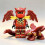 (white) Ninja Building Blocks Figures with Wings, Mini Action Figure Bricks Set, Educational Toy for Boys 3