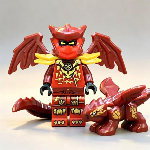 (white) Ninja Building Blocks Figures with Wings, Mini Action Figure Bricks Set, Educational Toy for Boys 2