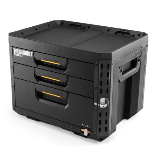 StackTech 3-Tiroirs Locking Box - TOUGHBUILT - TB-B1-D-73-BEA 2