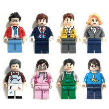 (9) Building Blocks Figures Minifigures Construction Ninja Police Medical Rescue Kids Toys Gift