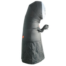 (blue, Adult) Inflatable Shark Halloween Costume for Adults Men Women Scary Shark Blow Up Cosplay Outfit Fancy Dress