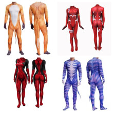 (180, 009) Halloween Laser-Themed Costume One-Piece