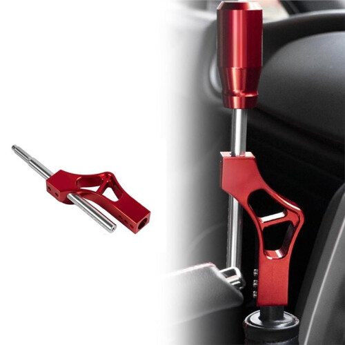 Adjustable Length Car Shifter Lever - Gear Shift Knob Extender for Taller Drivers, Ergonomic Racing Customization 1