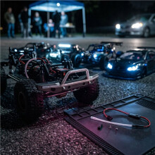 Flexible LED Light Bar Waterproof DIY Lighting Kit for RC Car 1/6 1/8 1/10 Scale Crawlers Axial SCX6 Wraith TRX4 4WD RTR