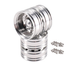 2 St Metalluppgraderingsfälg för Bakhjulsnav Till 1/14 för RC-Lastbil för 770S R620 för FH16 3363 AROCS-Bil