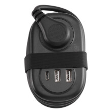 ORICO Steckdosenleiste im Taschenformat, Minimalistisches Design, 5 Anschlüsse, PD-USB-Schnellladefunktion, US-Stecker