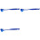 3X Plastic  2 in 1 Magnetic Hammer Knock Massager Back Scratcher 1