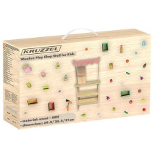 Houten kraam met accessoires Kruzzel 24888
