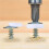 800 Pcs Screw Cap Plastic Hinged Screw  Covers Screw Cover Caps Snap- Replacement Screw Decorative Covers (White) 3