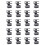 20X Webcam Web Camera for Skype with Built-in Microphone USB Video Camera for Desktop Notebook PC 1