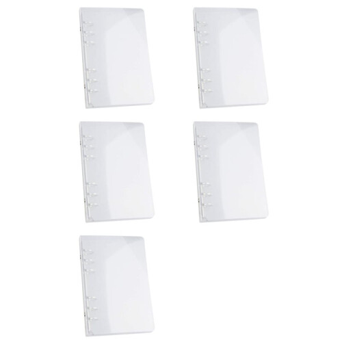 5X 6- Binder Plastic File Folder, Suitable for Letter-Sized Office Supplies A5 1