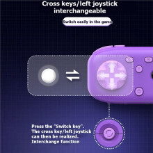 Y05 Gamecontroller-Unterstützung für , PC, für Android und IOS, Integrierte Dualmotoren, BT5.4, Unterstützt Umblättern/Songwechsel B