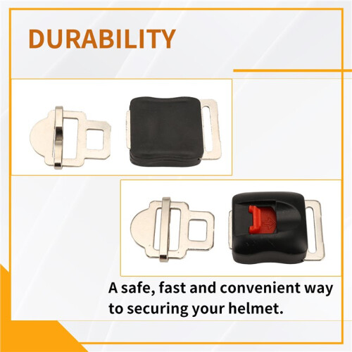 Universal Motorcycle Helmets Clip Strap Quick Release Disconnect Buckle New 2