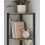 VASAGLE 5-Tier Corner Shelf, Storage bookshelf plant stand-Bookcase 4