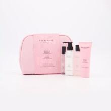 Pecksniffs Four Piece Rose Luxe Travel Collection Gift Set | Rose EDT & Body Care Set