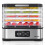 Food Dehydrator with 5 Stackable Trays, Stainless Steel Base for Kitchen Countertop, Adjustable Timer & Temperature Touch Control for Dried Fruit, Her 1