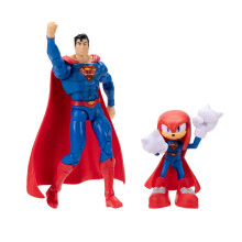 DC x Sonic Knuckles 6cm as Superman 13cm Action Figure Multipack