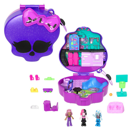 Polly Pocket Polly Pocket x Monster High Collaboration Compact Playset
