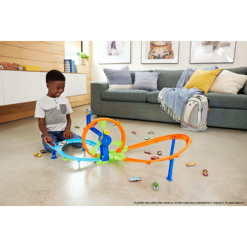 Hot Wheels Hot Wheels Rapid Launch  Loop Track Set  Toy Car 1