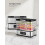 Food Dehydrator with 5 Stackable Trays, Stainless Steel Base for Kitchen Countertop, Adjustable Timer & Temperature Touch Control for Dried Fruit, Her 6