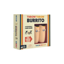 Exploding Kittens Throw Throw Burrito, 2-6 Players, Age 7+ Card Game