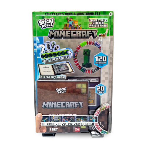 Sticki Rolls Minecraft Collectors Book