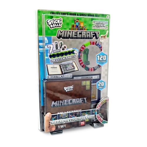 Sticki Rolls Minecraft Collectors Book 1