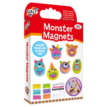 Galt Monster Magnets Kids Craft Kit, Creative Clay Activity Set for Age 6 +