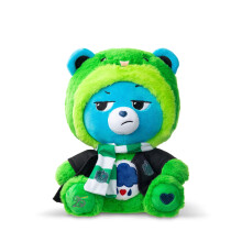 Care Bears x Harry Potter Slytherin Grumpy Bear 30cm Hoodie Plush – Premium Hogwarts House Collectible, Ages 4+, Brown