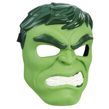 Marvel Avengers Hulk Roleplay Mask, Super Hero Toys and Collectibles for Kids Ages 5+, Green