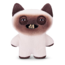 ZURU Fuggler Alley Cats Plush Toy (Yawper), 9-Inch, Funny Ugly Monster, Human-Like Teeth, Collectible.