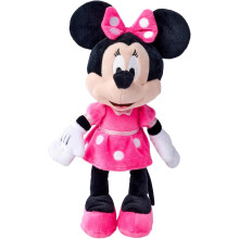 Disney Simba Official MICKEY MOUSE REFRESH CORE MINNIE, Pink, white, 25CM