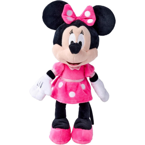 Simba Disney Simba Official MICKEY MOUSE REFRESH CORE MINNIE, Pink, white, 25CM