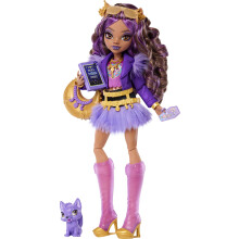 Monster High Clawdeen Wolf Doll with Pet Wolf Pup