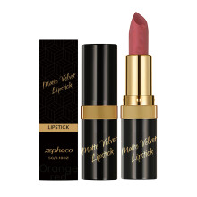 (5g, Pink) Zephoco Charming Matte Lipstick, silky smooth, natural color, portable and versatile, matte texture not easy to smudge