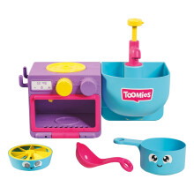Toomies Bubble & Bake Bath Toy - Kitchen Bubble Maker, Toddler 18M+